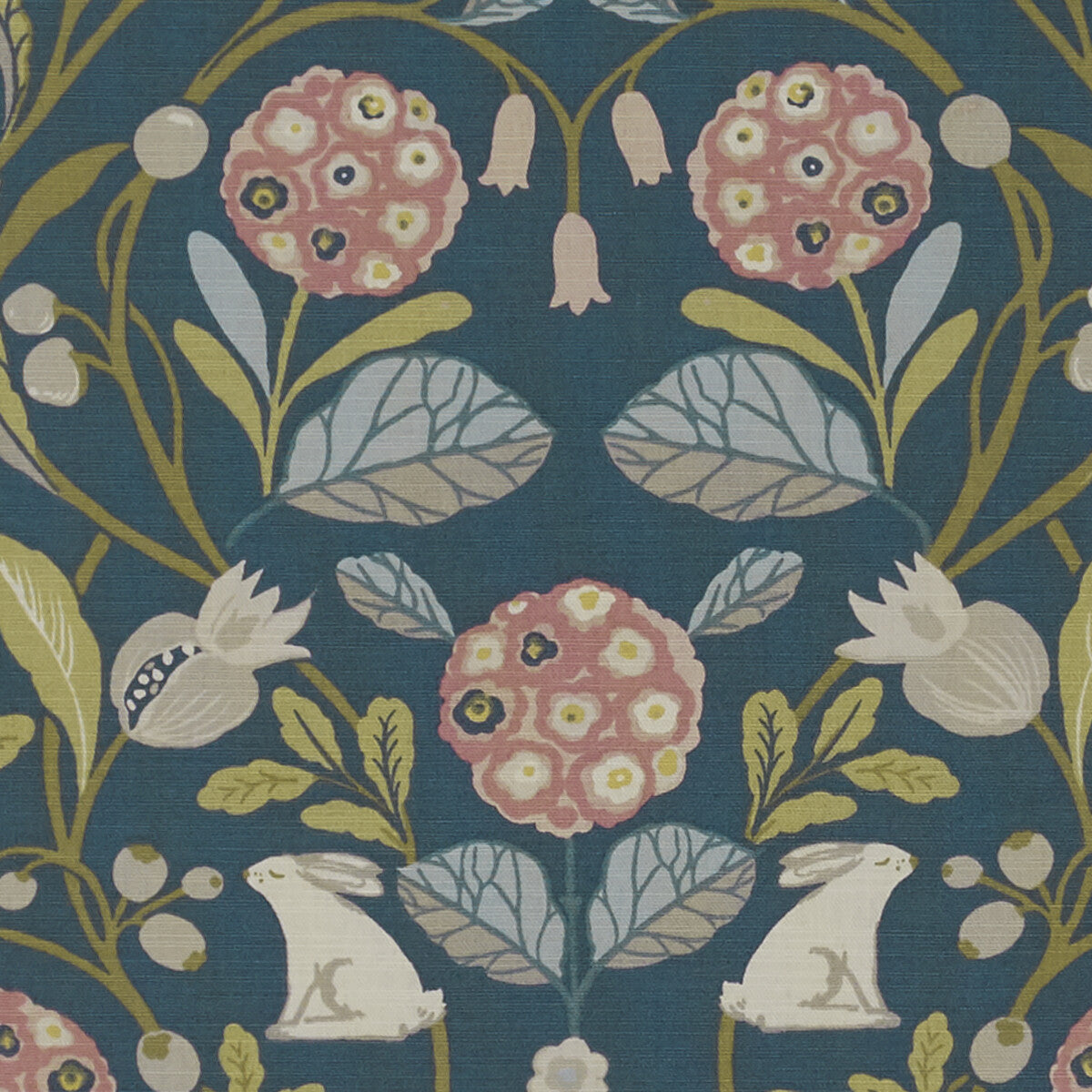 CLARKE AND CLARKE FORESTER TEAL/BLUSH