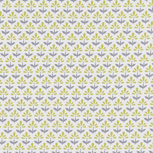 CLARKE AND CLARKE FLEUR CHARTREUSE/CHARCOAL