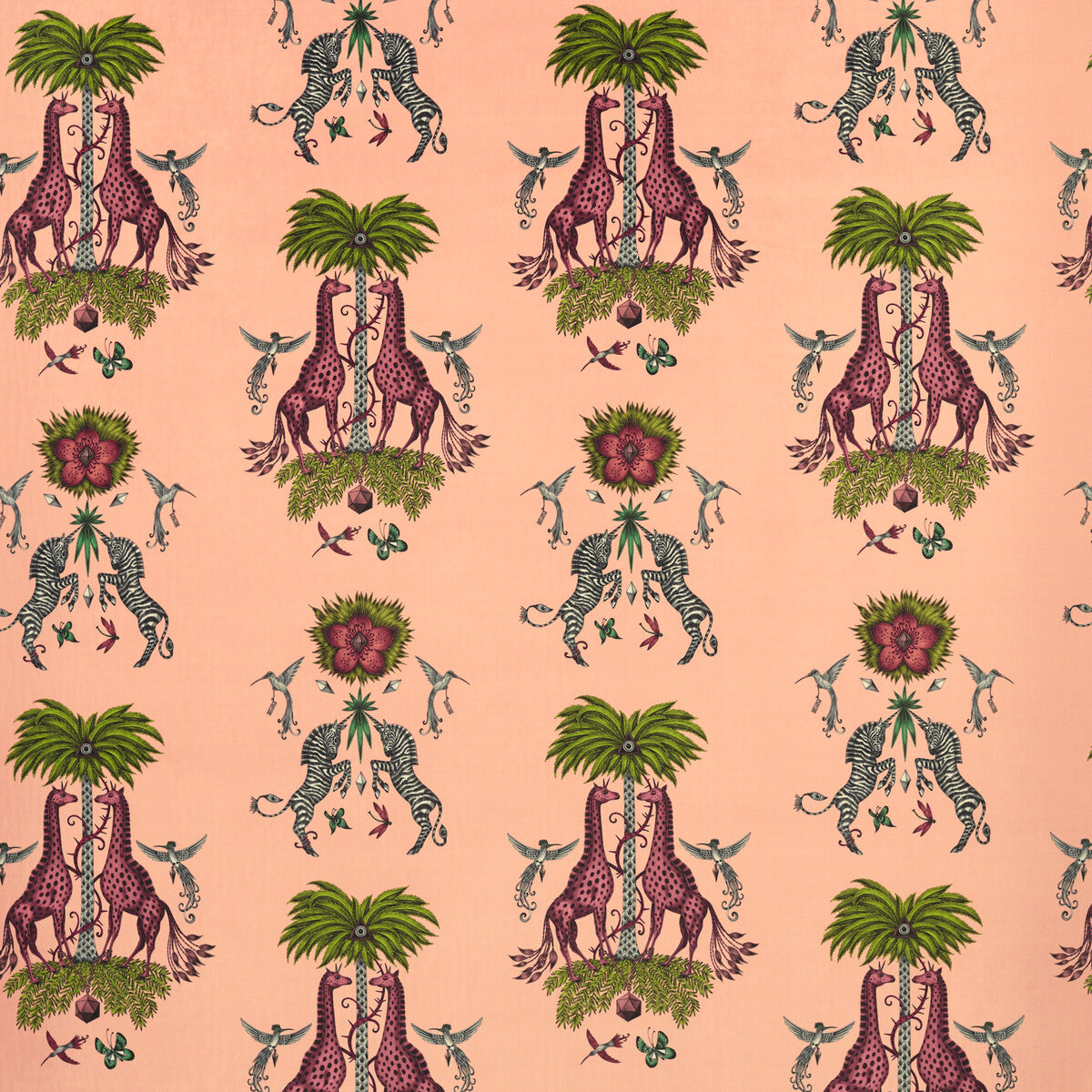 CLARKE AND CLARKE CREATURA VELVET PINK