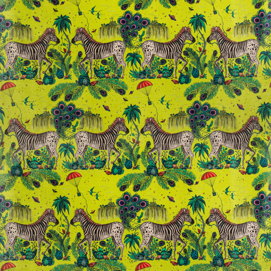 CLARKE AND CLARKE LOST WORLD VELVET LIME