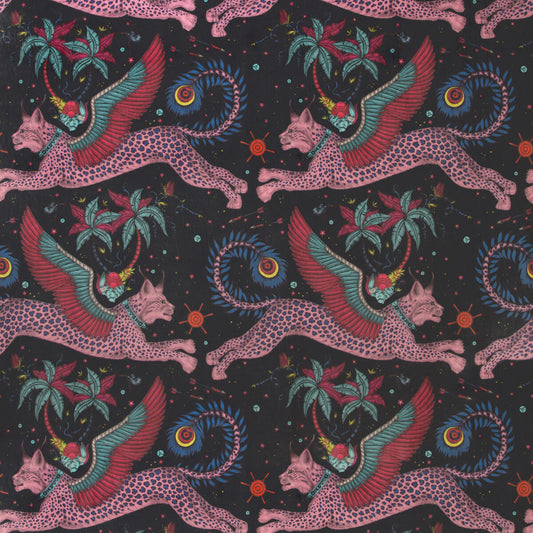 CLARKE AND CLARKE LYNX VELVET NAVY