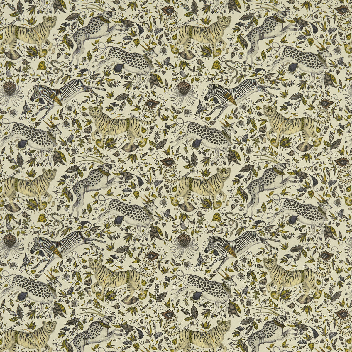 CLARKE AND CLARKE PROTEA LINEN GOLD