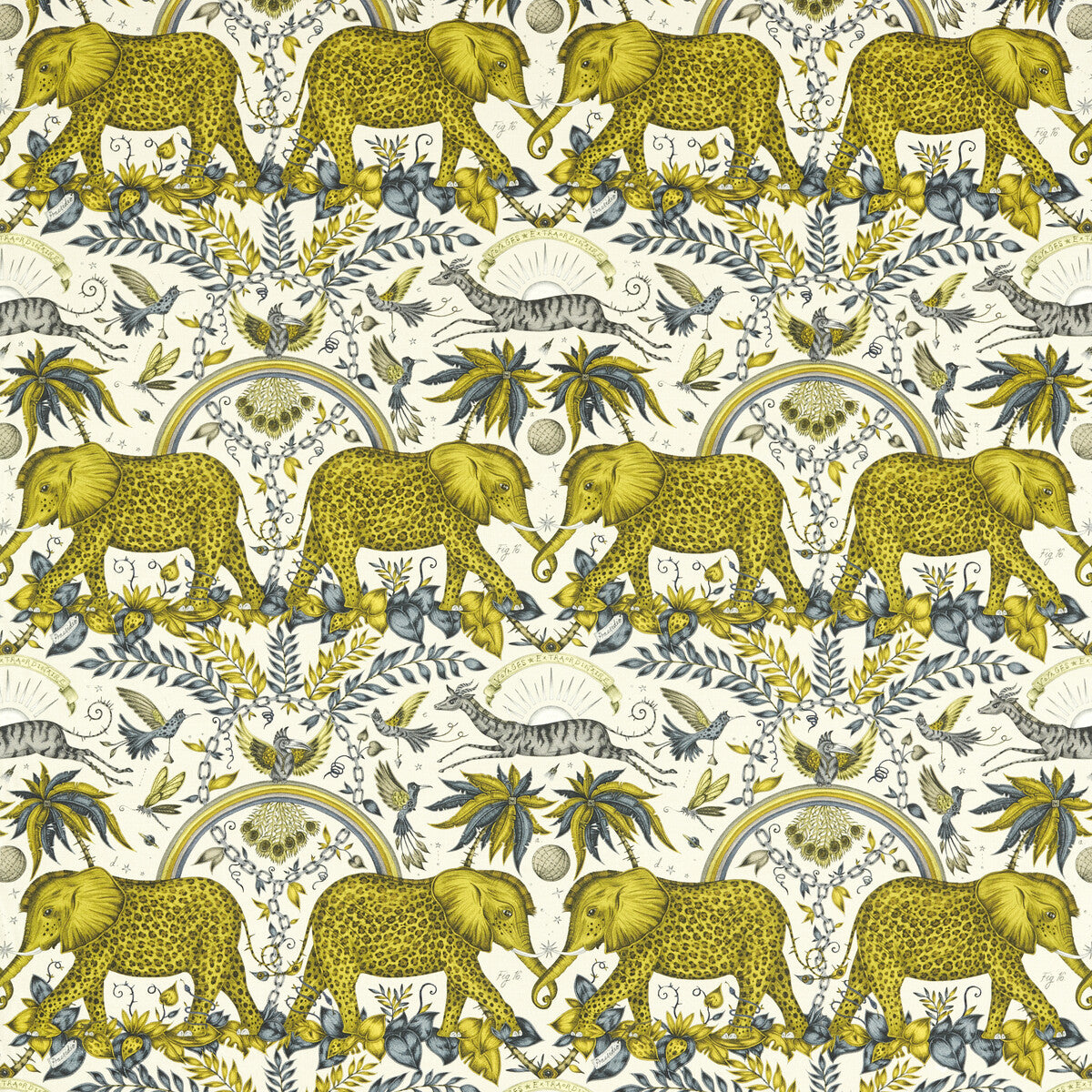 CLARKE AND CLARKE ZAMBEZI LINEN GOLD
