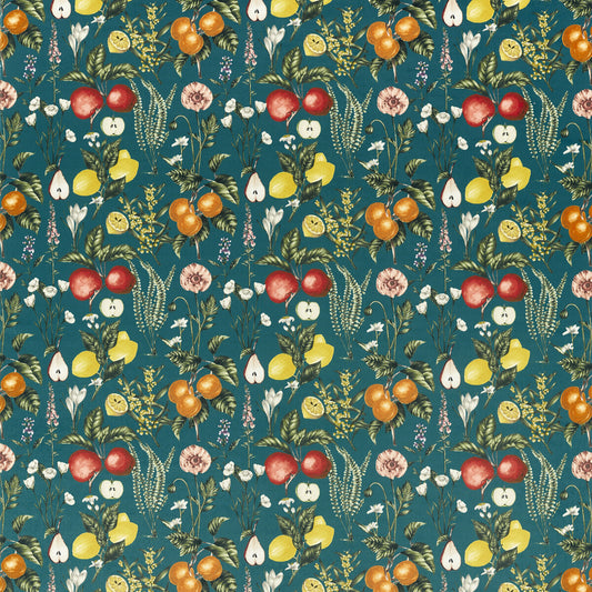 CLARKE AND CLARKE SORENTO TEAL VELVET