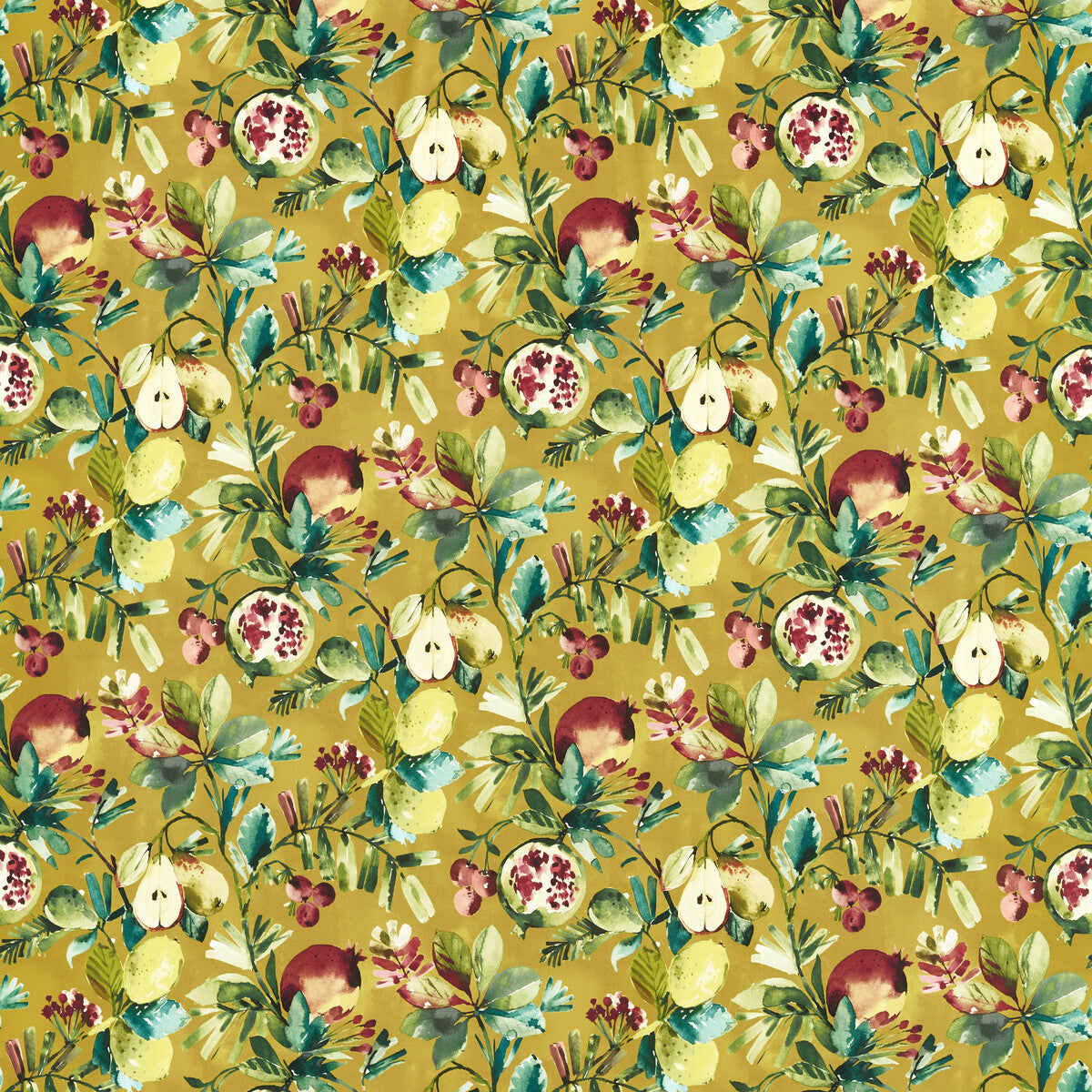 CLARKE AND CLARKE FRUTA OCHRE VELVET