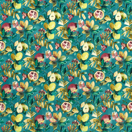 CLARKE AND CLARKE FRUTA TEAL VELVET