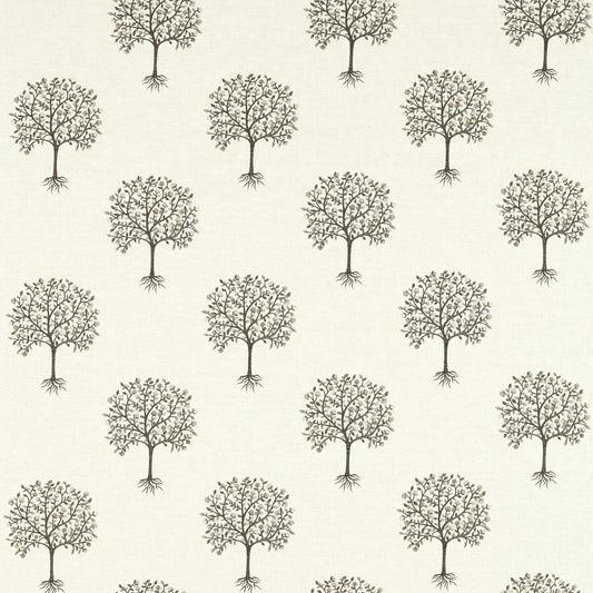 CLARKE AND CLARKE BERGAMOT CHARCOAL/LINEN