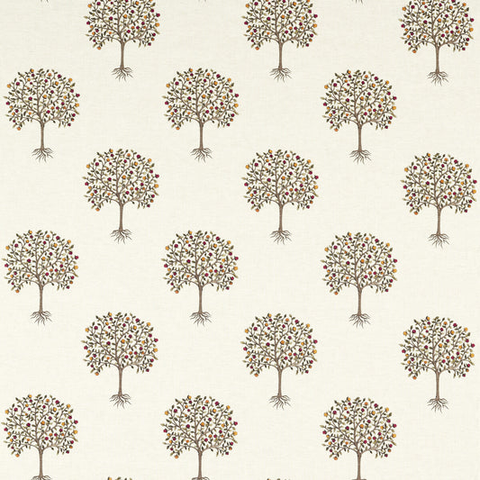 CLARKE AND CLARKE BERGAMOT MULTI/LINEN
