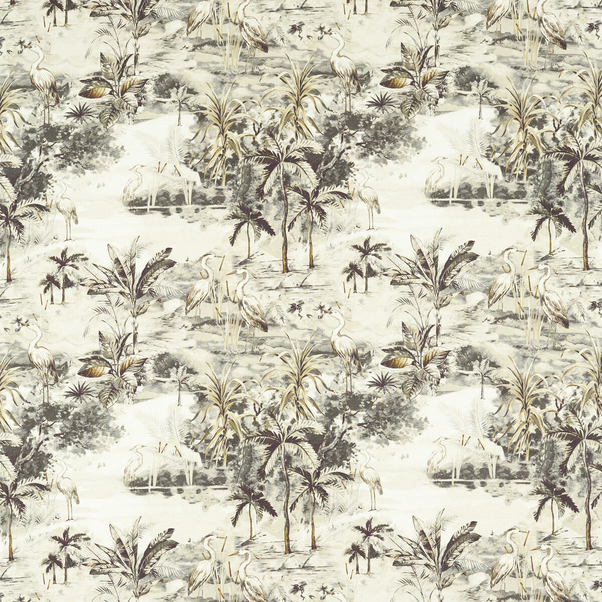 CLARKE AND CLARKE HABITAT CHARCOAL/LINEN