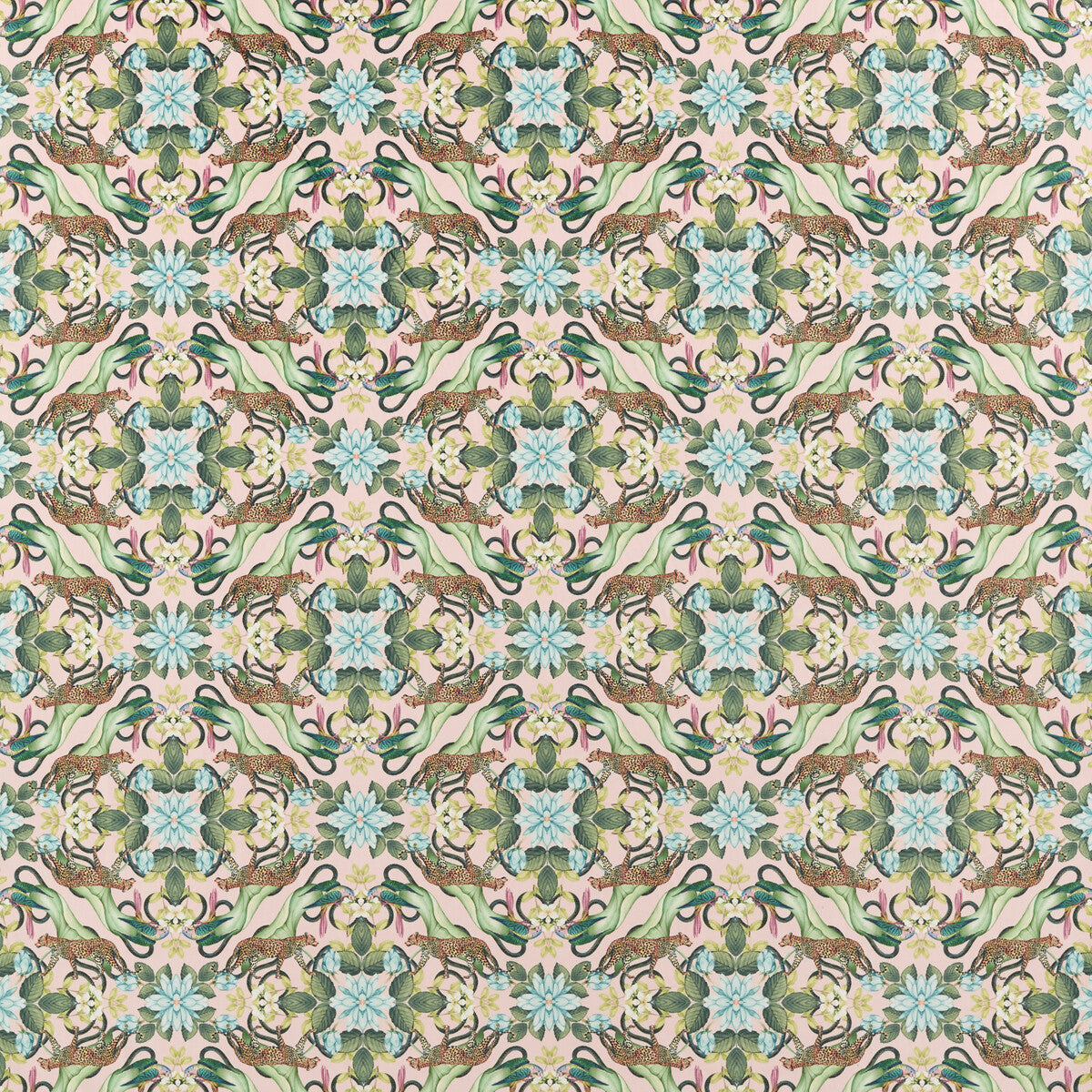 CLARKE AND CLARKE MENAGERIE BLUSH VELVET
