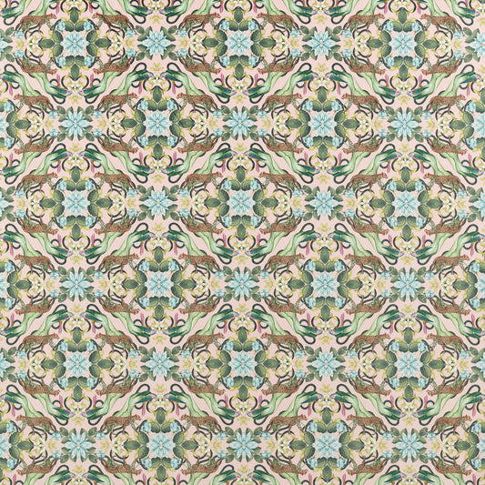 CLARKE AND CLARKE MENAGERIE BLUSH VELVET