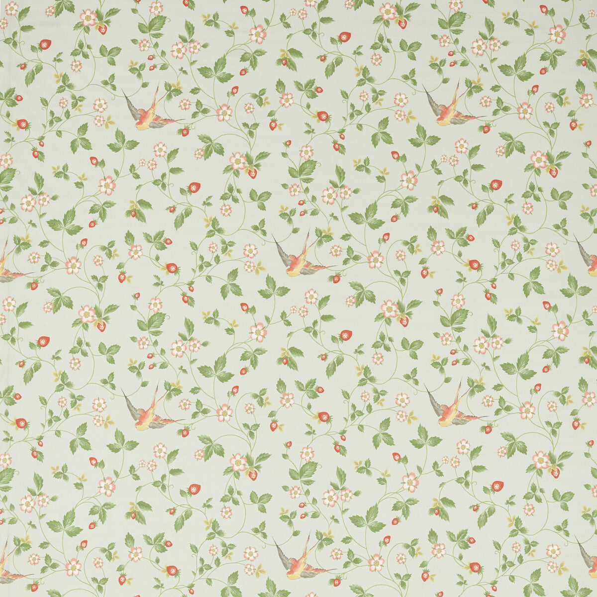 CLARKE AND CLARKE WILD STRAWBERRY DOVE LINEN