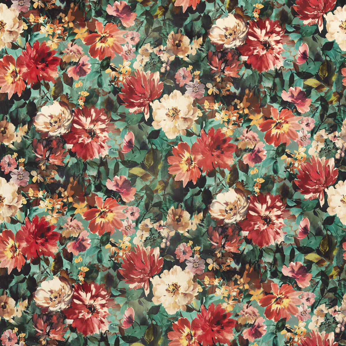 CLARKE AND CLARKE TAHITI ANTIQUE/MINERAL VELVET