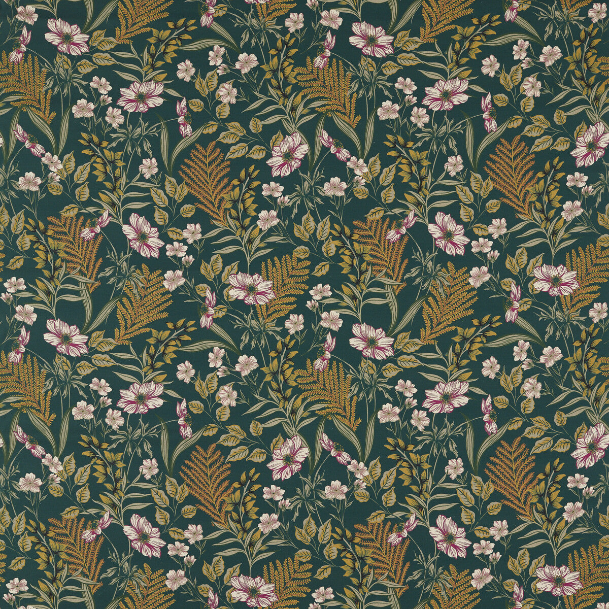 CLARKE AND CLARKE HAZELBURY LINEN FOREST