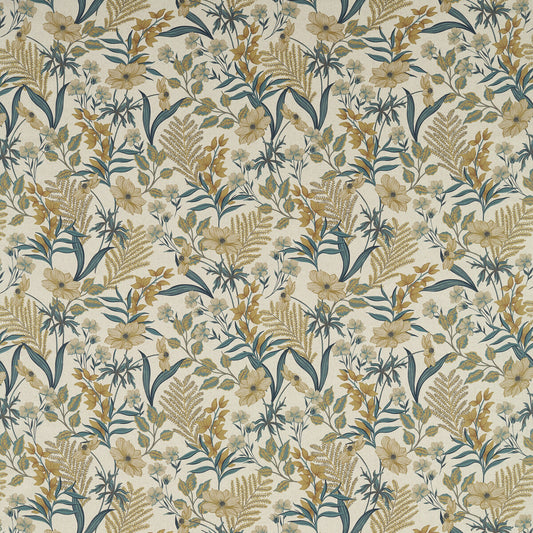 CLARKE AND CLARKE HAZELBURY LINEN OCHRE