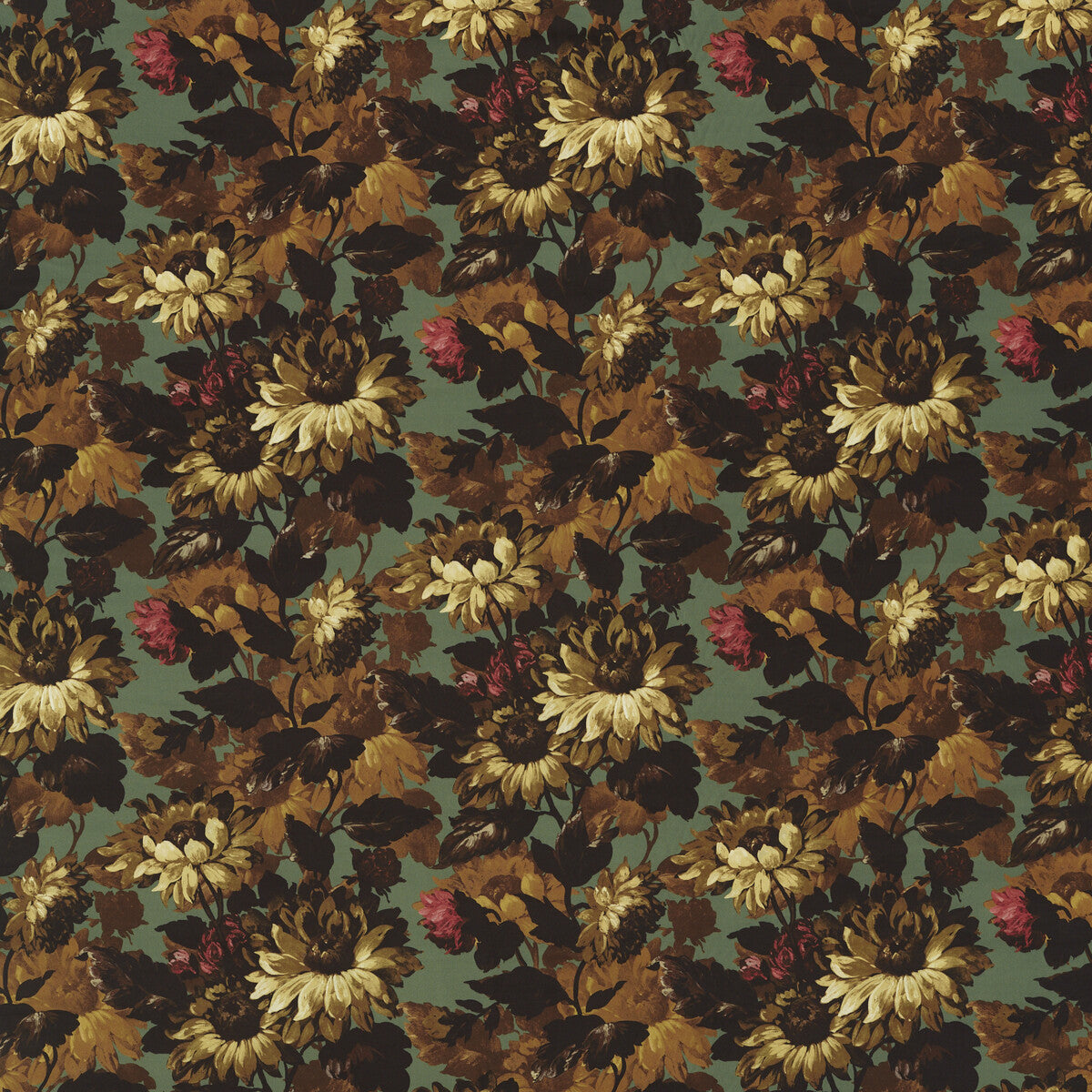 CLARKE AND CLARKE SUNFOREST RUSSET VELVET
