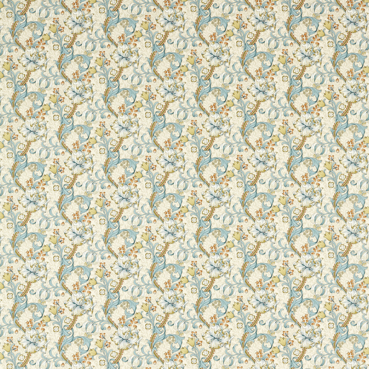 CLARKE AND CLARKE GOLDEN LILY LINEN/TEAL