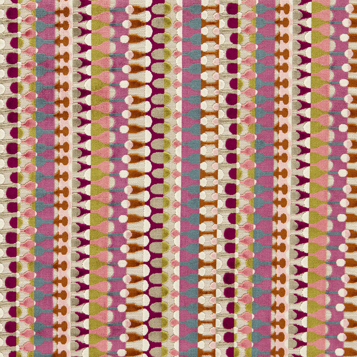 CLARKE AND CLARKE ORPHEUS MAGENTA PEACOCK