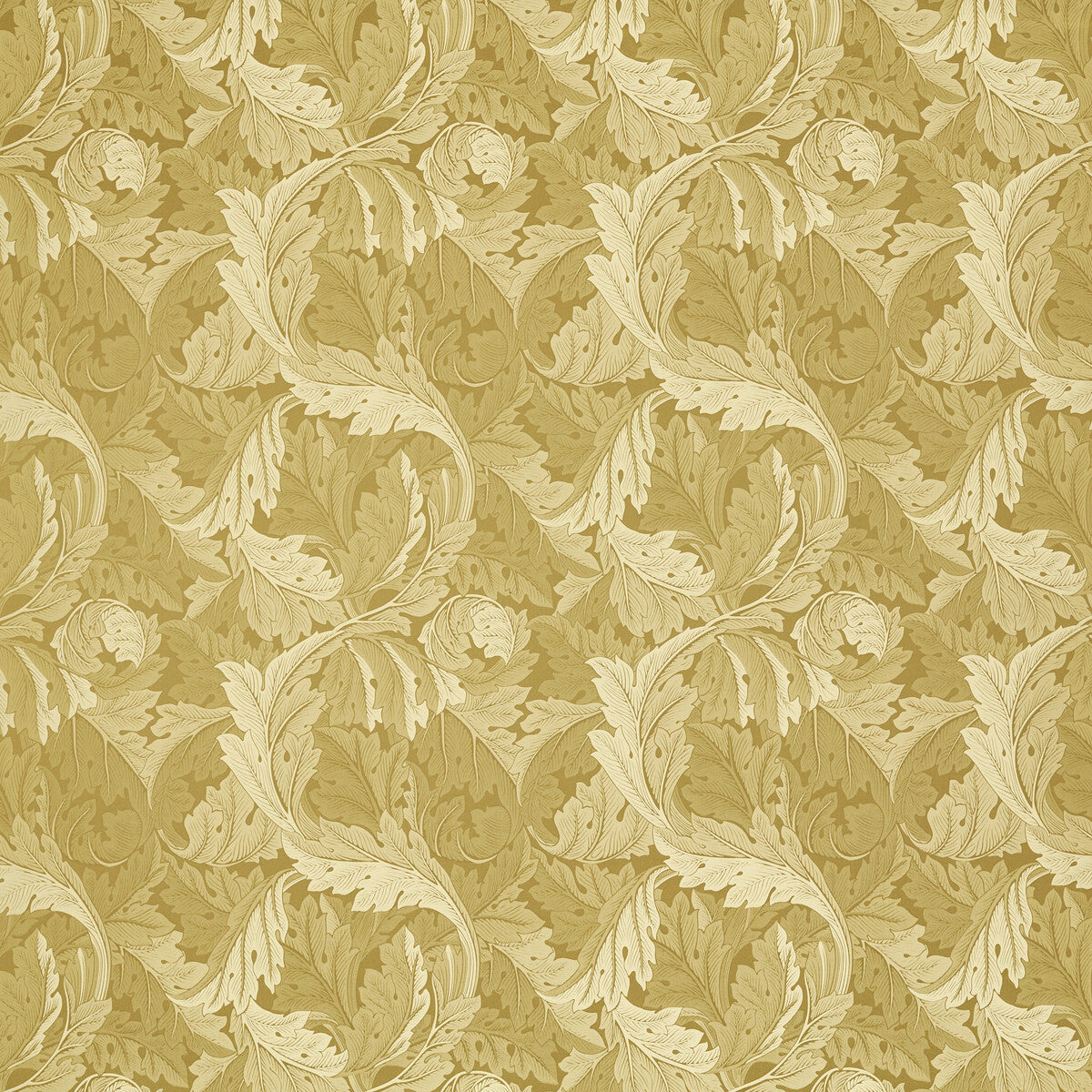 CLARKE AND CLARKE ACANTHUS JACQUARD GOLD