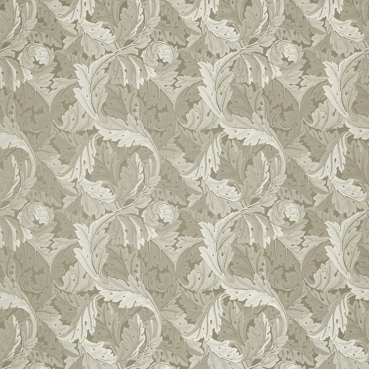 CLARKE AND CLARKE ACANTHUS JACQUARD NATURAL