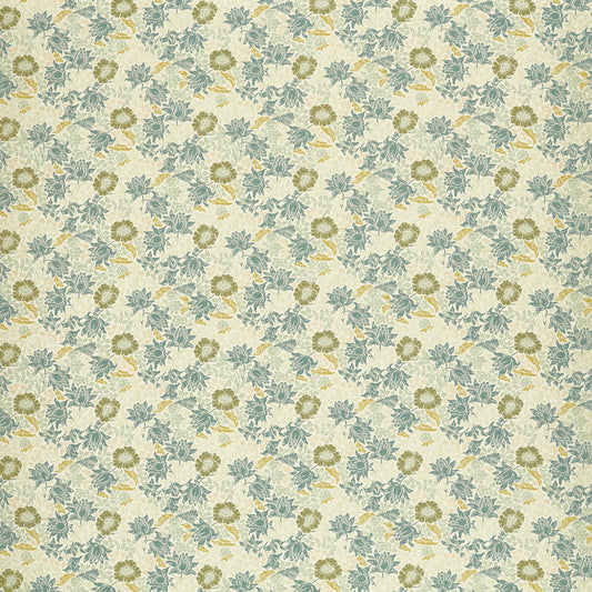 CLARKE AND CLARKE MALLOW JACQUARD MINERAL/CHARTREUSE