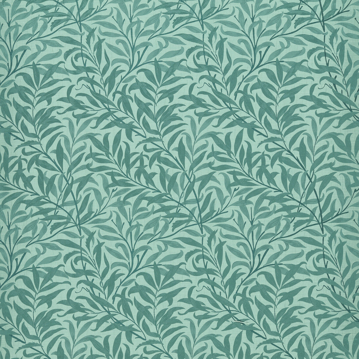 CLARKE AND CLARKE WILLOW BOUGHS JACQUARD TEAL