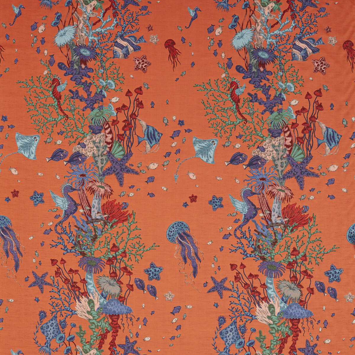 CLARKE AND CLARKE SEAFOREST JACQUARD PEACH