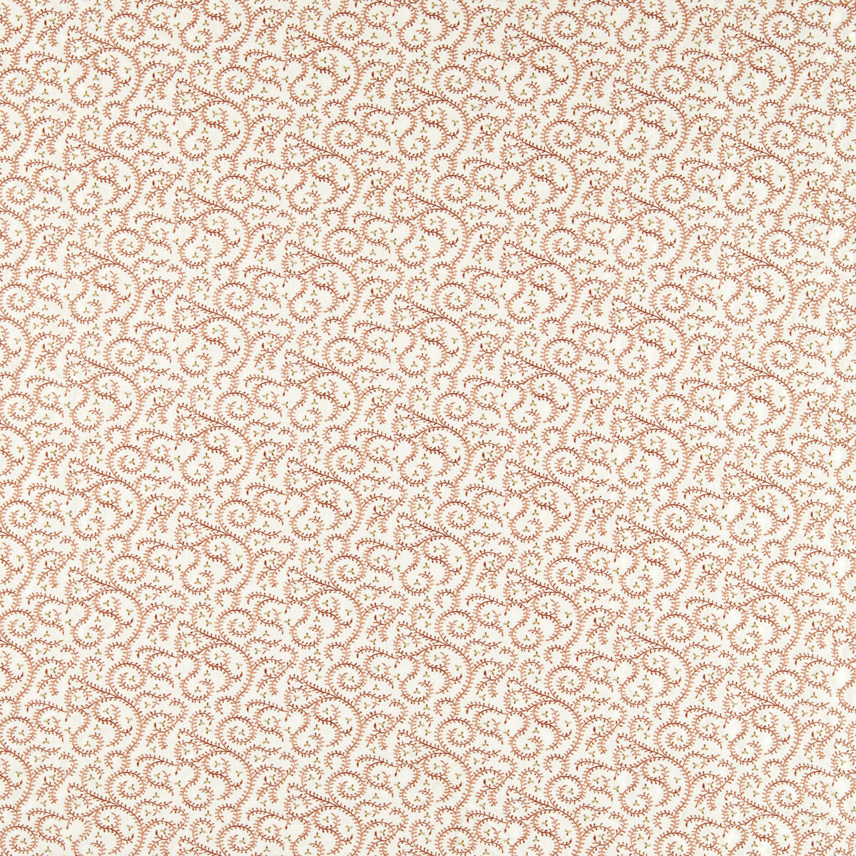 CLARKE AND CLARKE BUTA EMBROIDERY SPICE