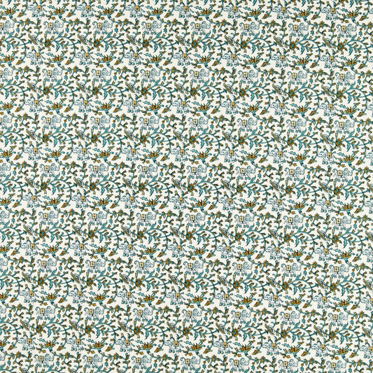 CLARKE AND CLARKE HATHI EMBROIDERY TEAL