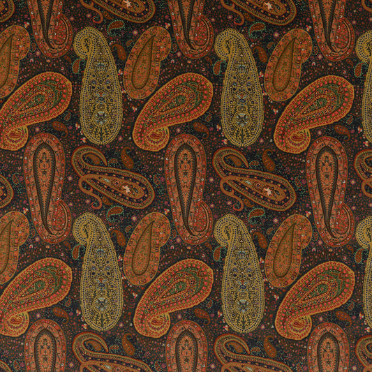 MULBERRY PEREGRINE PAISLEY VELVET PLUM