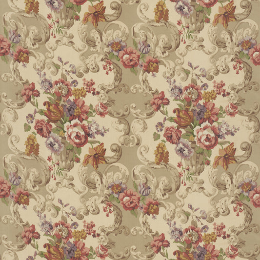 MULBERRY FLORAL ROCOCO RED/PLUM