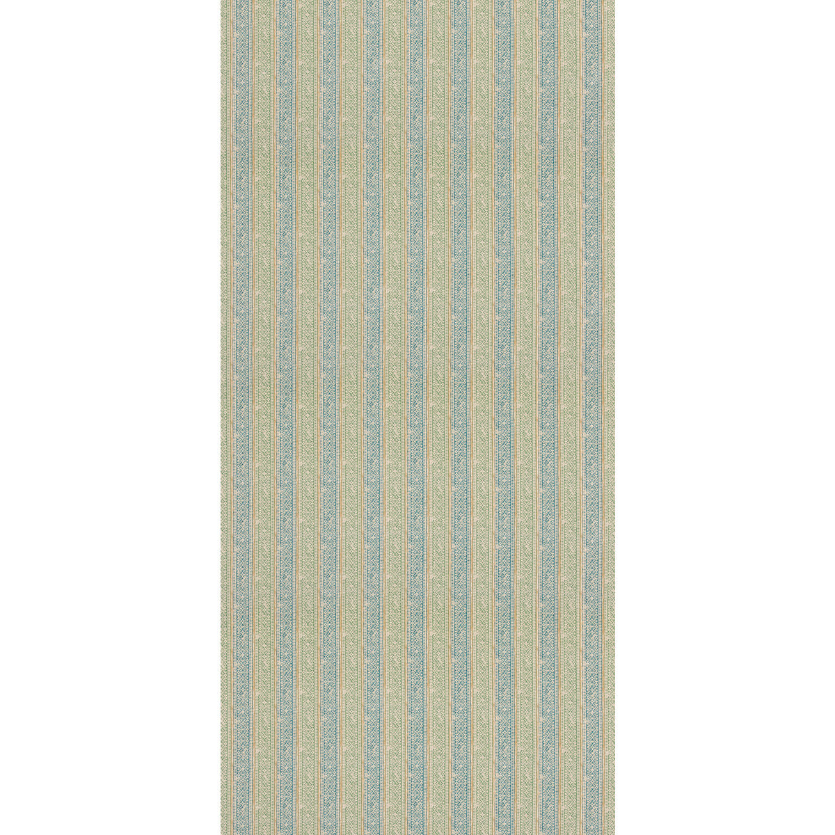 MULBERRY LADBROKE STRIPE TEAL/GREEN