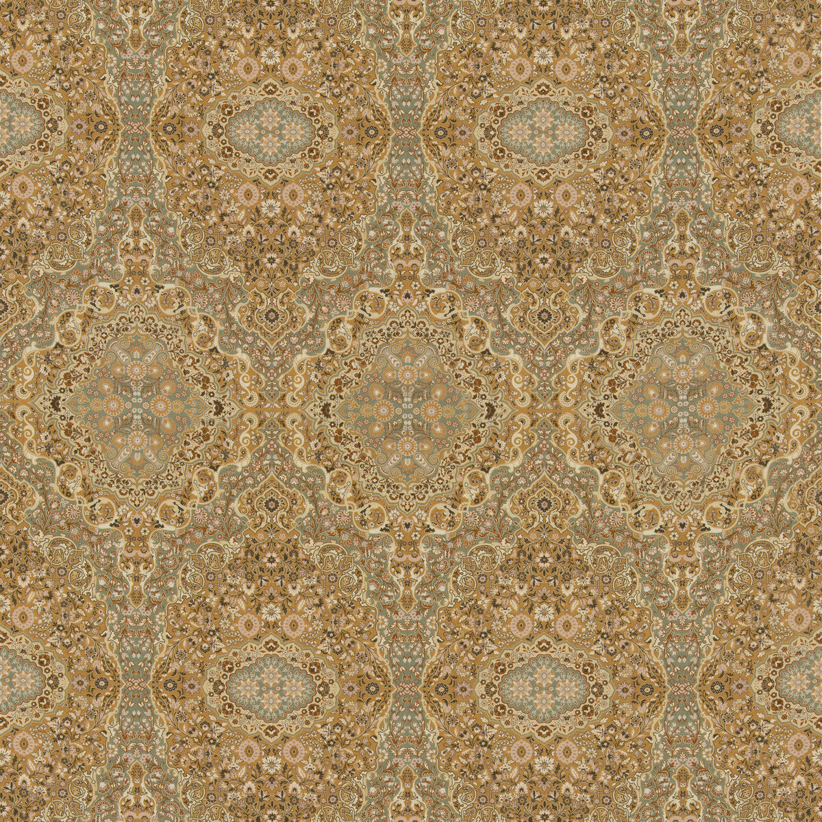 MULBERRY WOODLAND PAISLEY OCHRE