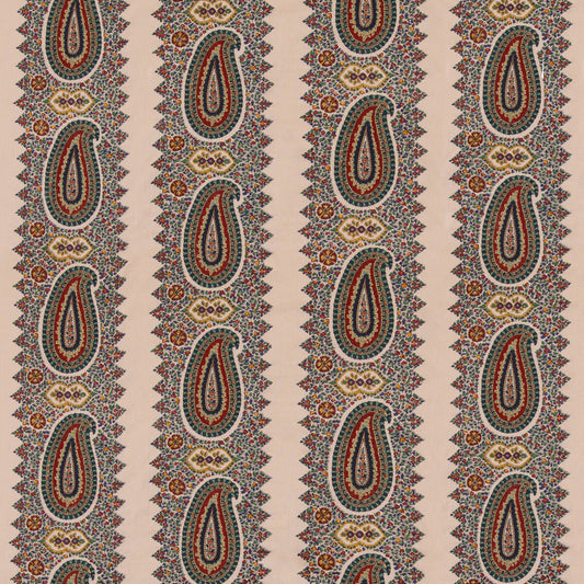 MULBERRY PAISLEY STRIPE INDIGO/RED