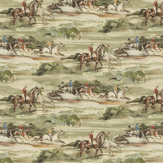 MULBERRY MORNING GALLOP LINEN ANTIQUE