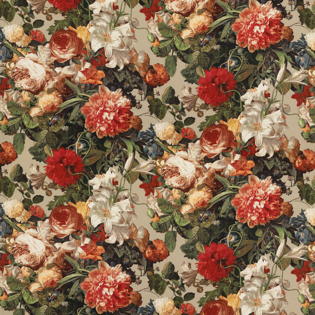 MULBERRY FLORAL POMPADOUR SPICE