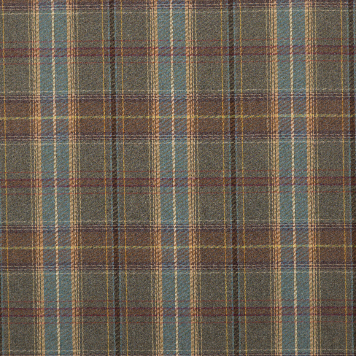 MULBERRY SHETLAND PLAID HEATHER