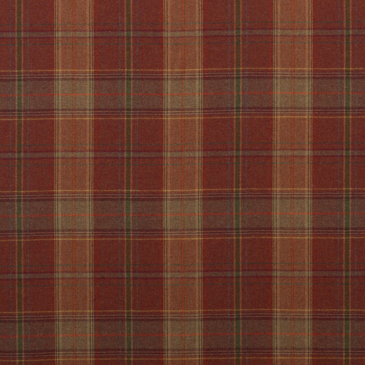 MULBERRY SHETLAND PLAID RUSSET
