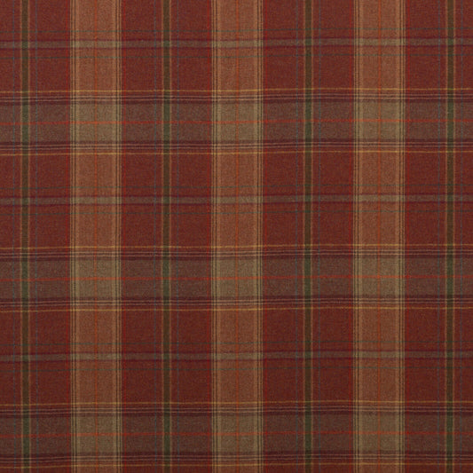 MULBERRY SHETLAND PLAID RUSSET