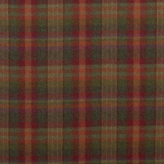 MULBERRY COUNTRY PLAID RED/LOVAT/HEATHER