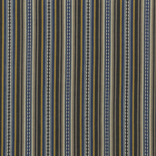 MULBERRY DALTON STRIPE INDIGO/OCHRE