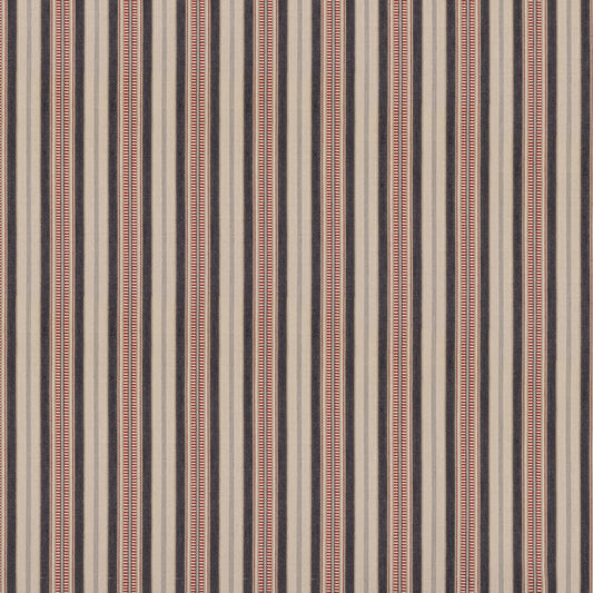 MULBERRY SHELTER STRIPE INDIGO/RED