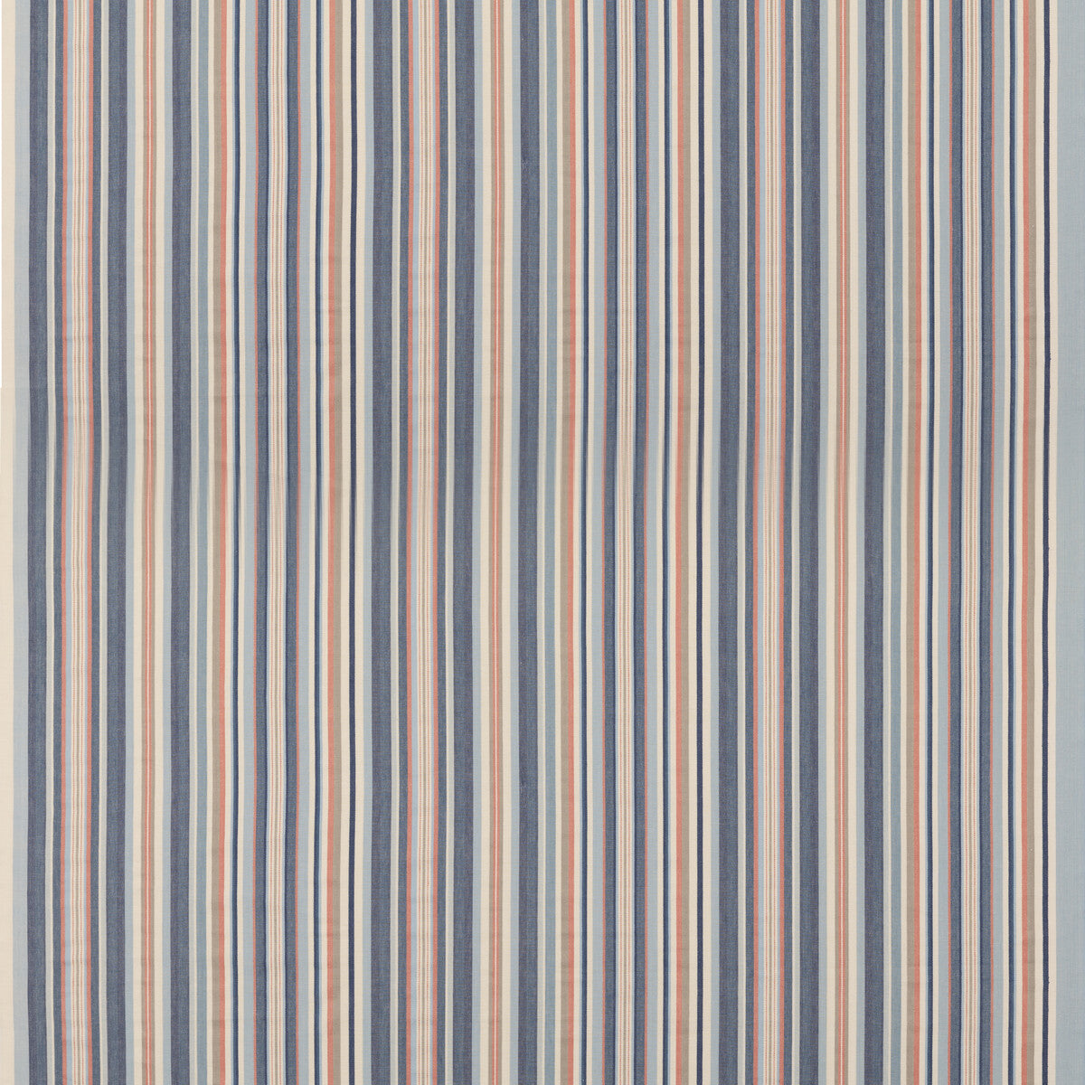 MULBERRY MEDFORD STRIPE BLUE/RUST