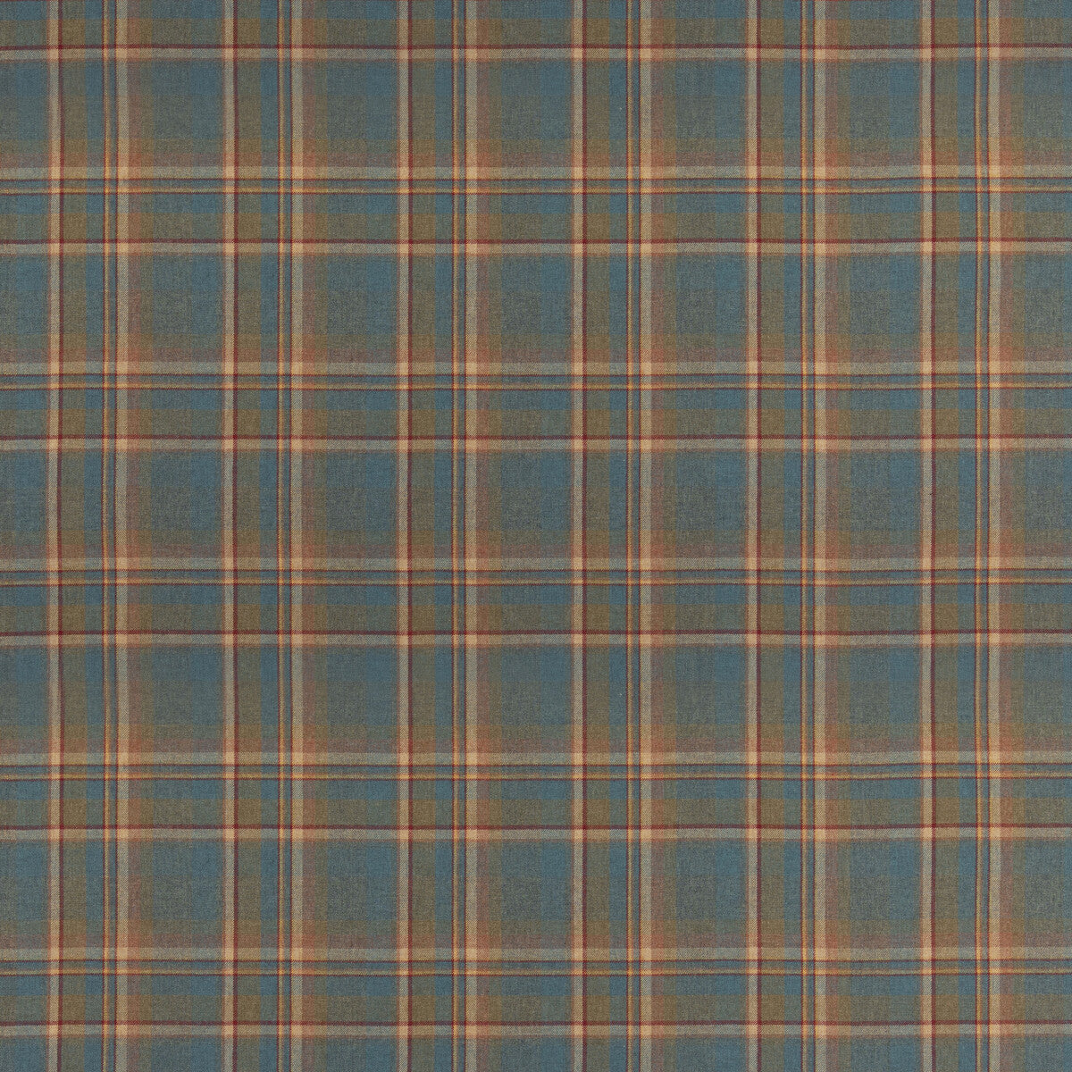 MULBERRY LINDISFARNE PLAID TEAL