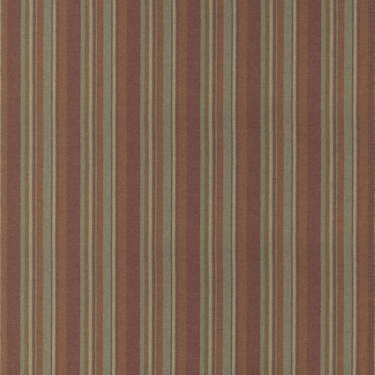 MULBERRY LINDISFARNE STRIPE RUSSET/SAGE