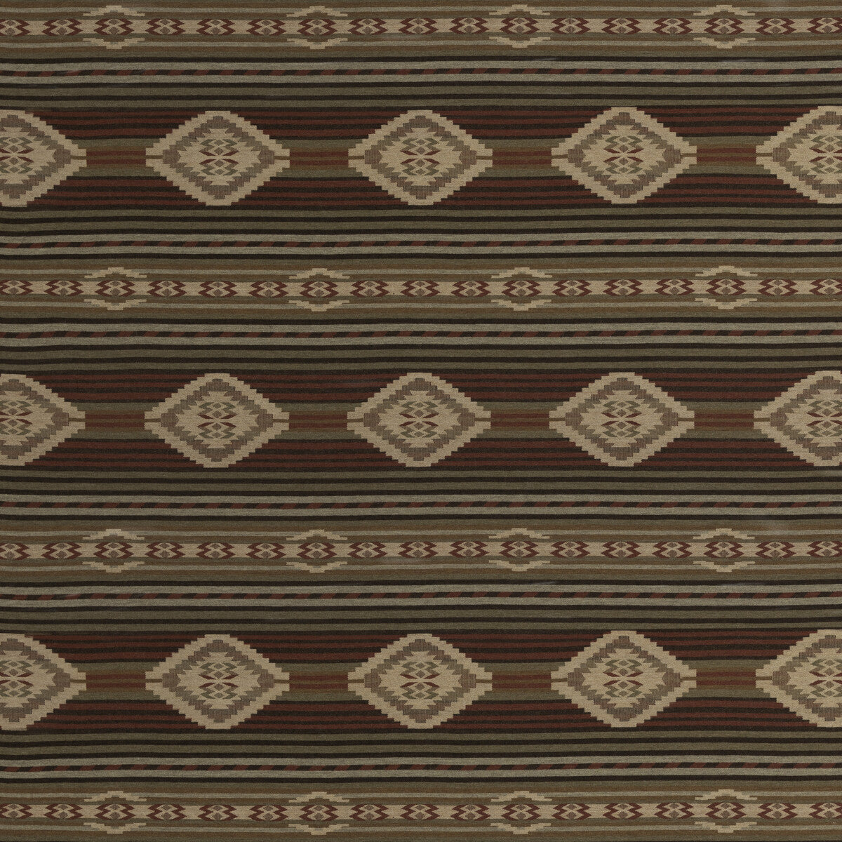 MULBERRY HARLECH RED/SAGE