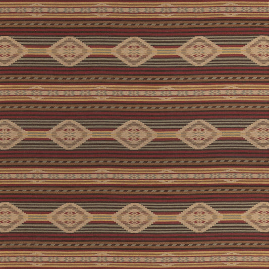 MULBERRY HARLECH RED/LOVAT/SAND