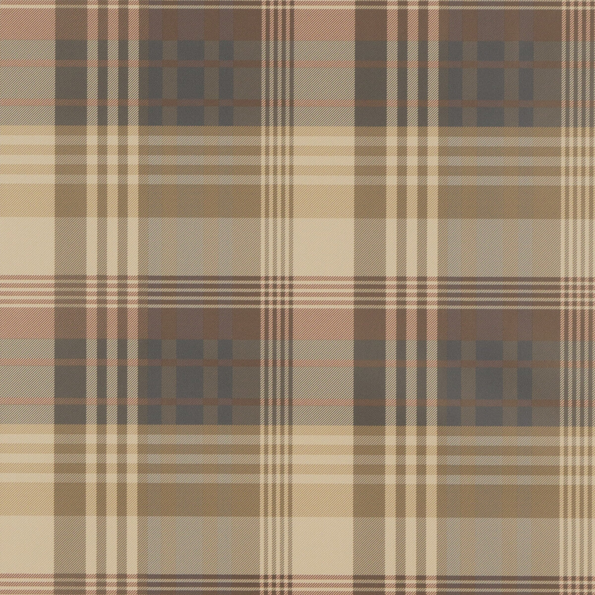MULBERRY MULBERRY ANCIENT TARTAN RED/CHARCOAL