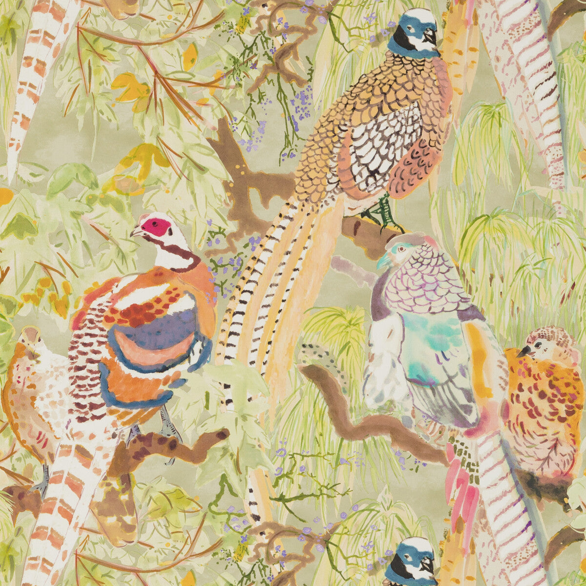 MULBERRY GAME BIRDS MULTI