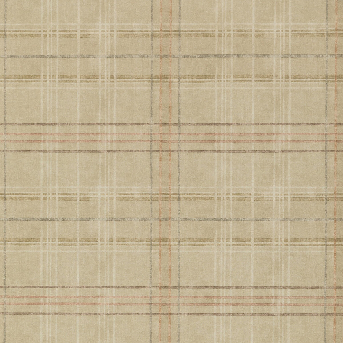 MULBERRY SHETLAND PLAID SAND